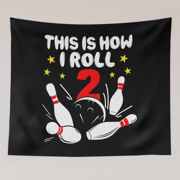 Item preview, This Is How I Roll 2 Year Old Bowling 2nd Birthday designed and sold by Rebecca-Cruz.