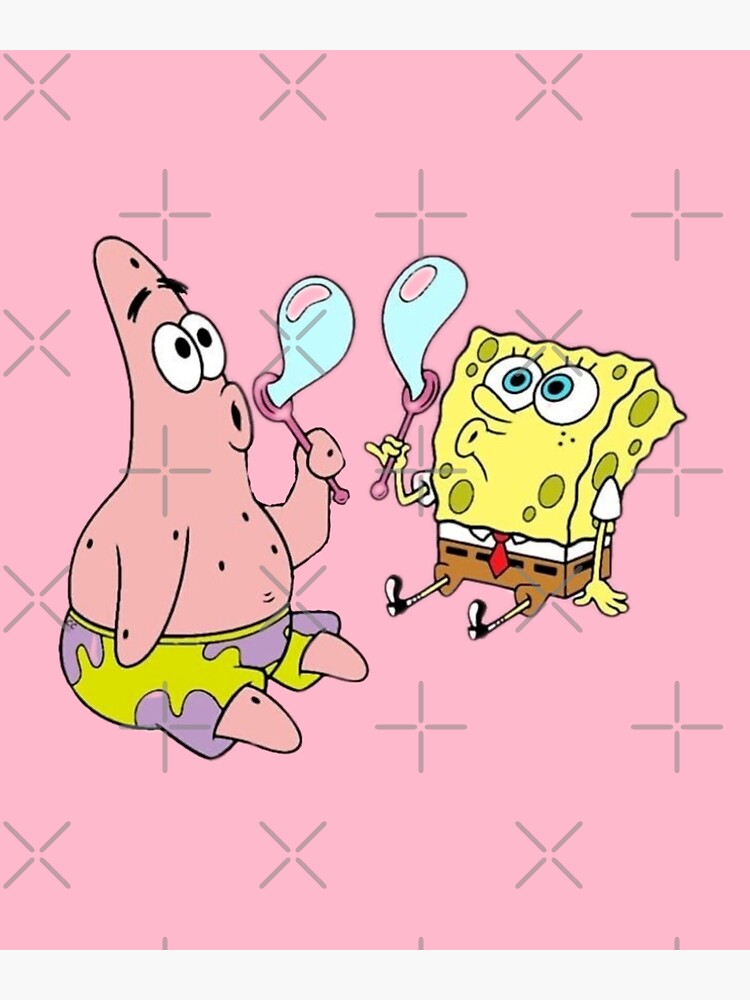 bob esponja pantalones cuadrados y patricio estrella bebe