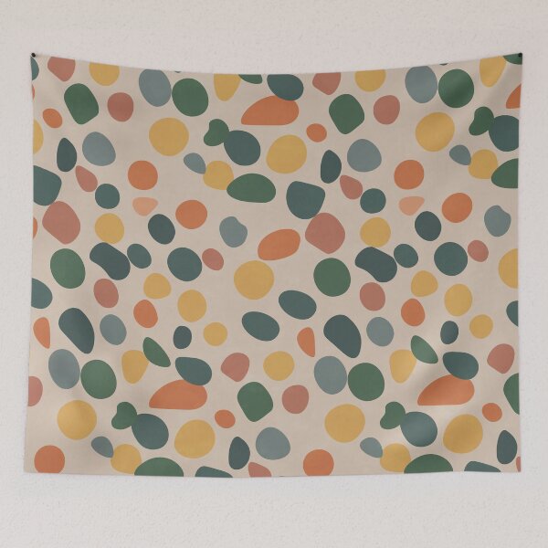 Item preview, Terrazzo Pebbles 1 designed and sold by technicolorable_art.