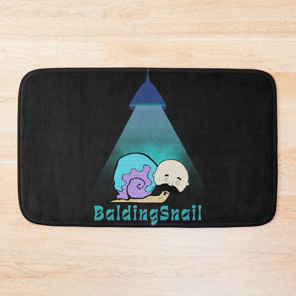 Item preview, BaldingSnail - Funny Skateboarding Animal designed and sold by BaldingSnail.