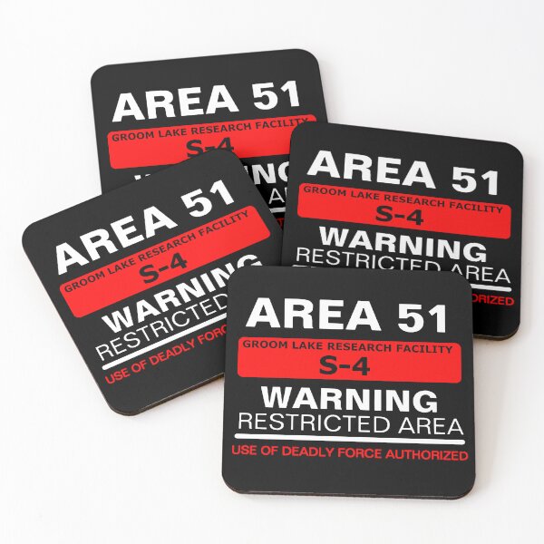 Item preview, Area 51 Bright Red  designed and sold by FantasySkyArt.