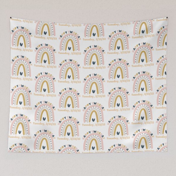 Item preview, Happy Twosday 2 22 22 Rainbow designed and sold by HappyPeeps.