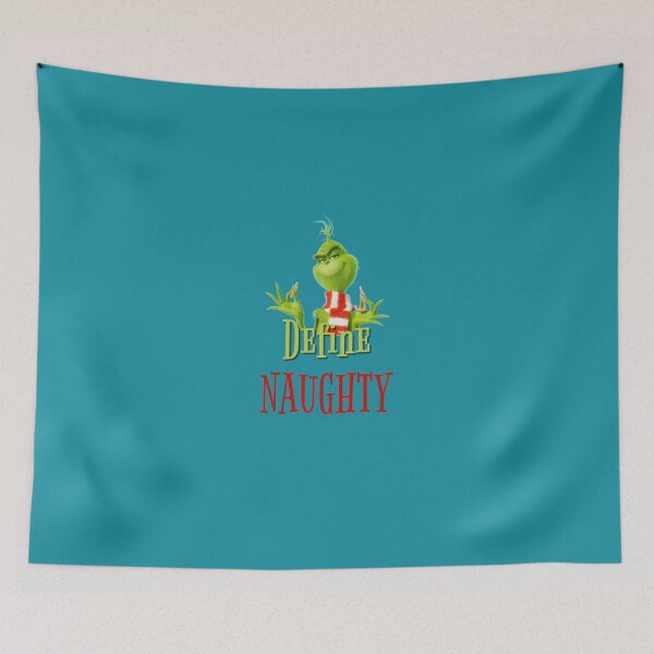 Item preview, Define Naughty -  Grinch Classic T-Shirt designed and sold by JohannWalter.
