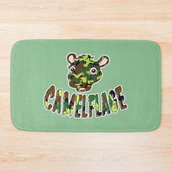 Item preview, Camelflage funny merch for camels lovers, army lovers, camouflage lovers designed and sold by Goods-by-Jojo.
