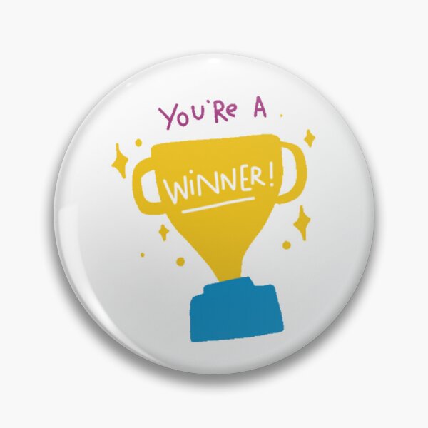 Item preview, YOU'RE A WINNER  designed and sold by DiscoVibes.