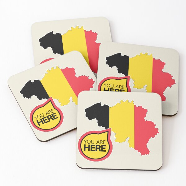 Item preview, Belgium - You Are Here designed and sold by alessionastro.