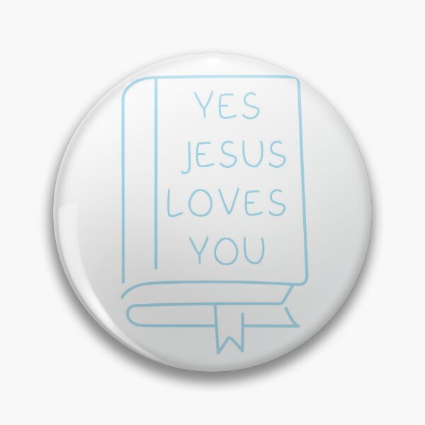 Item preview, YES JESUS LOVES YOU  designed and sold by DiscoVibes.