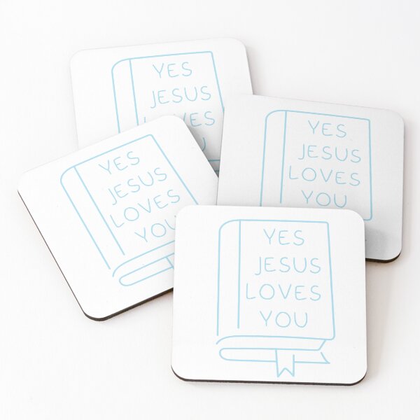 Item preview, YES JESUS LOVES YOU  designed and sold by DiscoVibes.