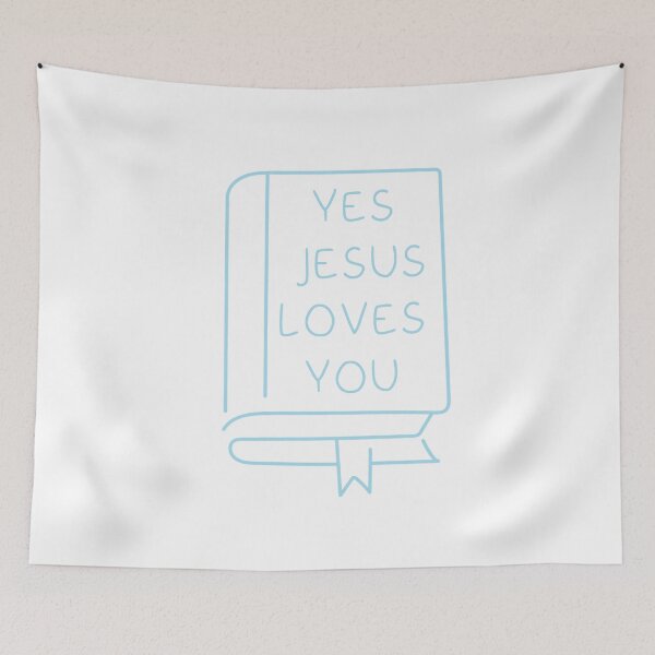 Item preview, YES JESUS LOVES YOU designed and sold by DiscoVibes.