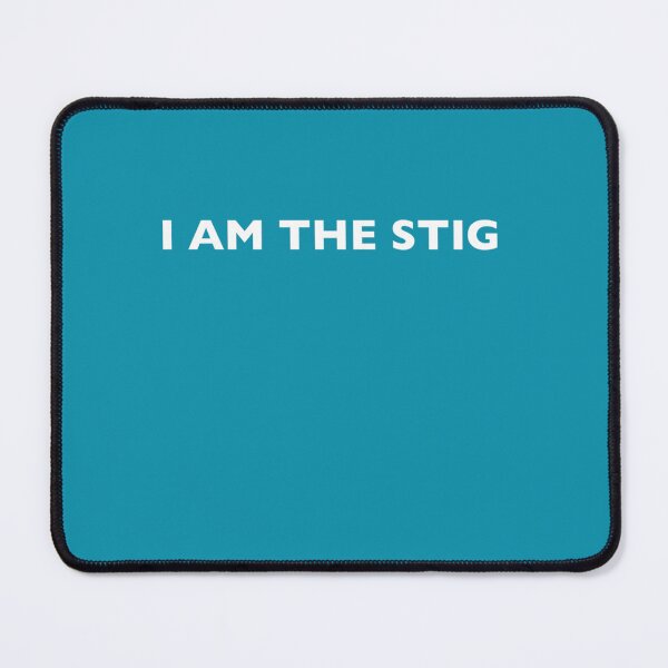 Item preview, I AM THE STIG - English White Writing Essential T-Shirt designed and sold by AndreSchrader.