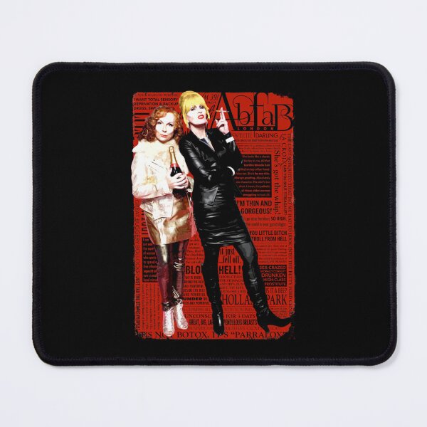 Item preview, Absolutely Fabulous, Sweetie! Darling! Patsy and Edina. Ab Fab typography quotes. abfab. BBC designed and sold by RudeCrudeUKs.