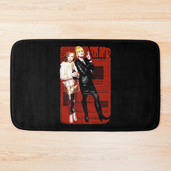 Item preview, Absolutely Fabulous, Sweetie! Darling! Patsy and Edina. Ab Fab typography quotes. abfab. BBC designed and sold by RudeCrudeUKs.