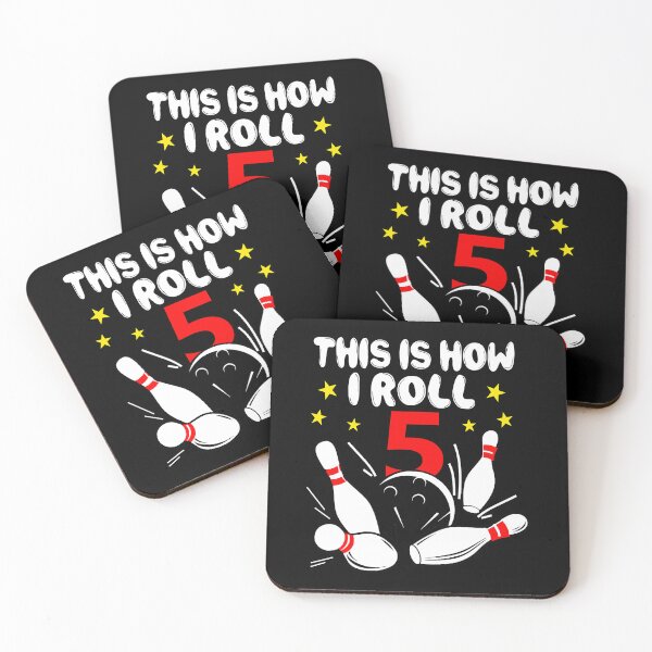 Item preview, This Is How I Roll 5 Year Old Bowling 5th Birthday Boys designed and sold by Rebecca-Cruz.