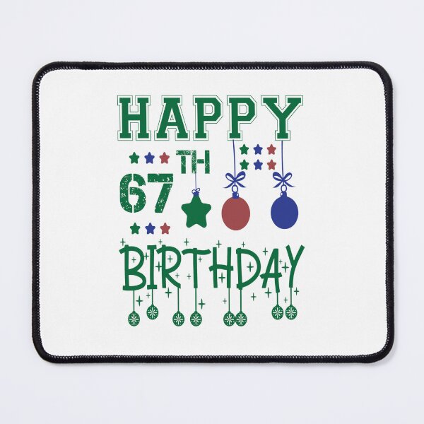Item preview, Happy 67th birthday designed and sold by Designhub14.