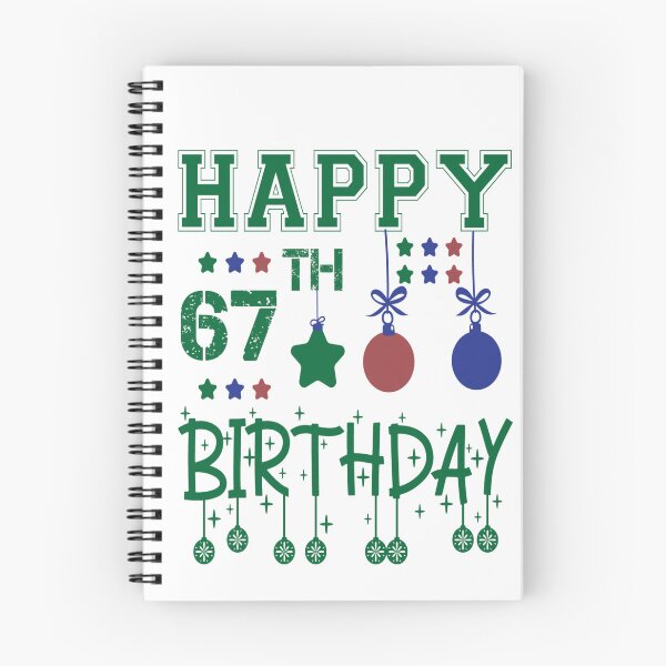 Item preview, Happy 67th birthday designed and sold by Designhub14.