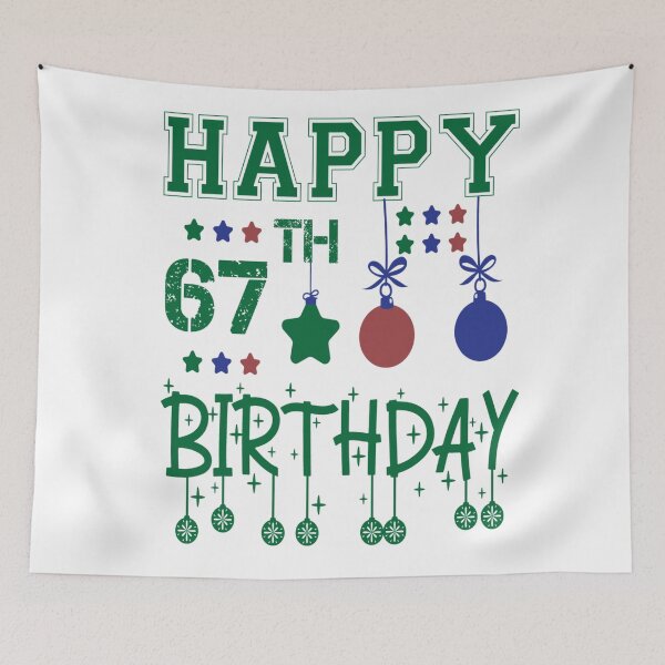 Item preview, Happy 67th birthday designed and sold by Designhub14.