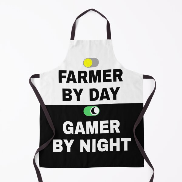 Item preview, Farmer By Day Gamer By Night - Simple Design designed and sold by FridPix.