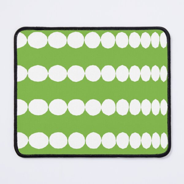 Item preview, Green White - Round Pattern designed and sold by technicolorable_art.