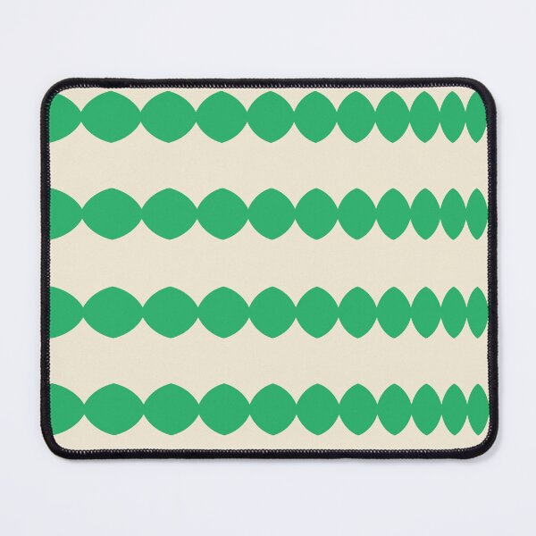 Item preview, White Green - Round Pattern designed and sold by technicolorable_art.
