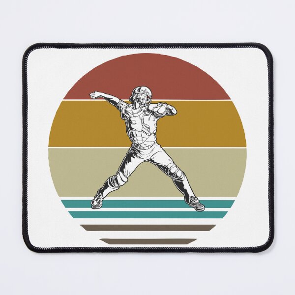 Item preview, Retro 80s Tropical Sun Vaporwave Summer Baseball Thrower designed and sold by IZiets.