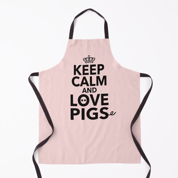 Item preview, Keep Calm And Love Pigs Gift For Men Women Pig Lovers designed and sold by JooArtPrints ★★★★★.