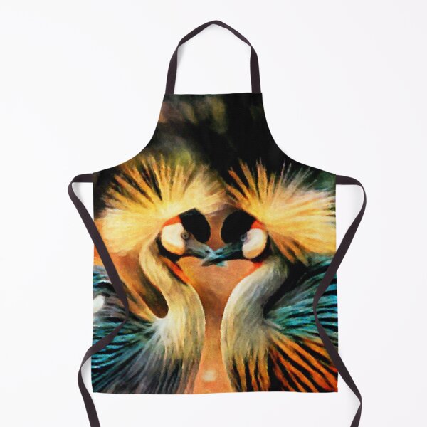 Item preview, Grey Crowned Cranes designed and sold by Susan Maxwell Schmidt.