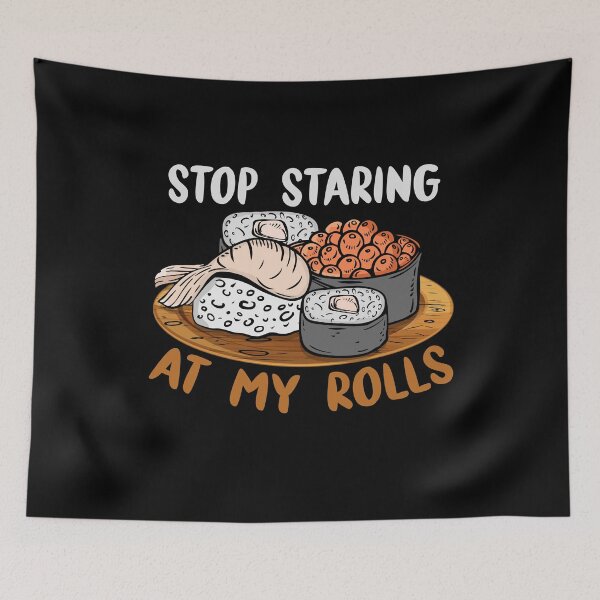 Item preview, Funny Sushi Roll Lover Gift Japanese Food Women Men Sushi designed and sold by DSWShirts.