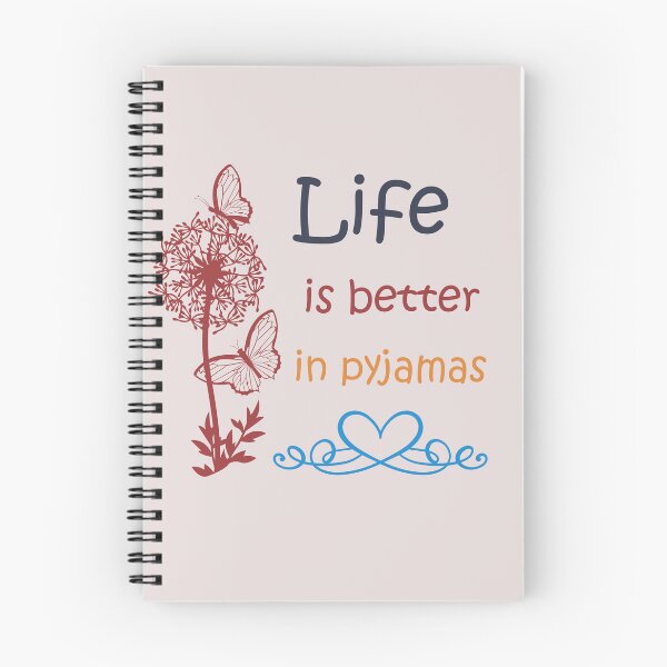 Item preview, Life is better in pajamas designed and sold by VitoTDesign.