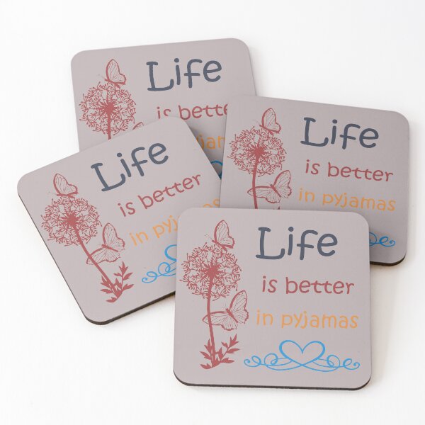 Item preview, Life is better in pajamas designed and sold by VitoTDesign.