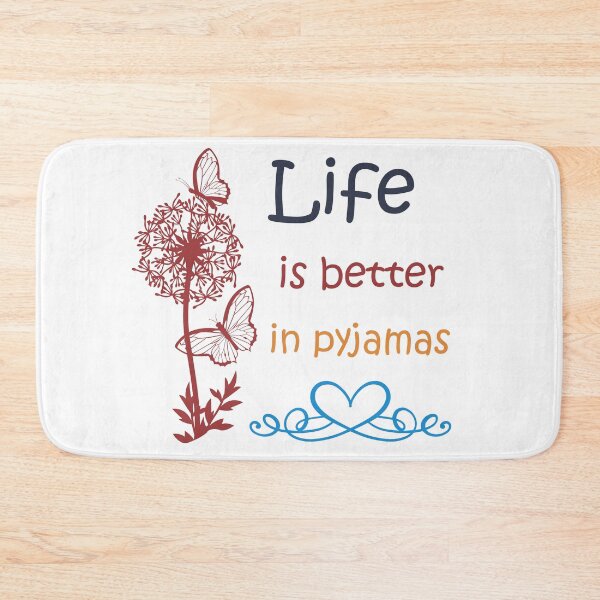 Item preview, Life is better in pajamas designed and sold by VitoTDesign.