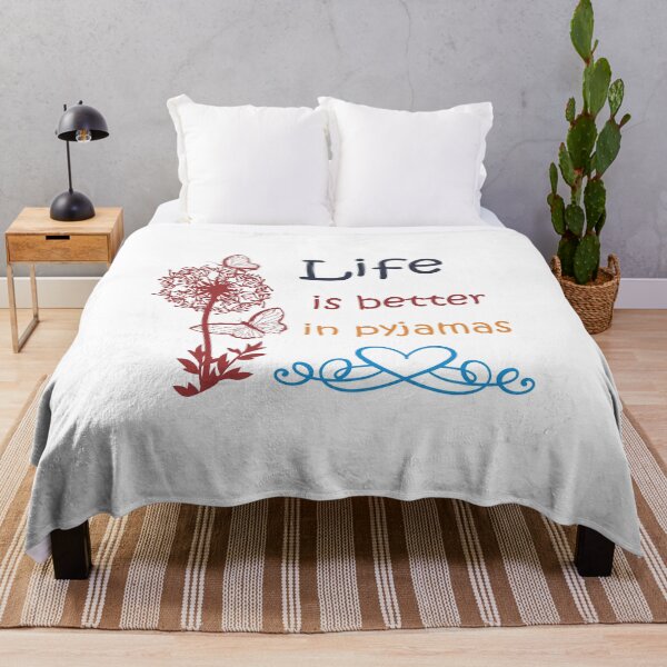 Item preview, Life is better in pajamas designed and sold by VitoTDesign.