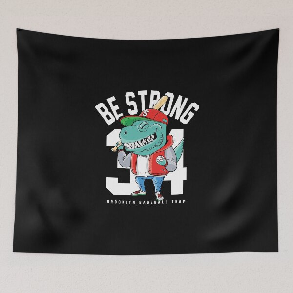 Item preview, Baseball T-rex designed and sold by D3monic.