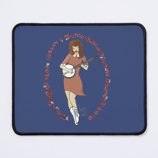 Item preview, Banjo Pinup Girl designed and sold by RudeCrudeUKs.
