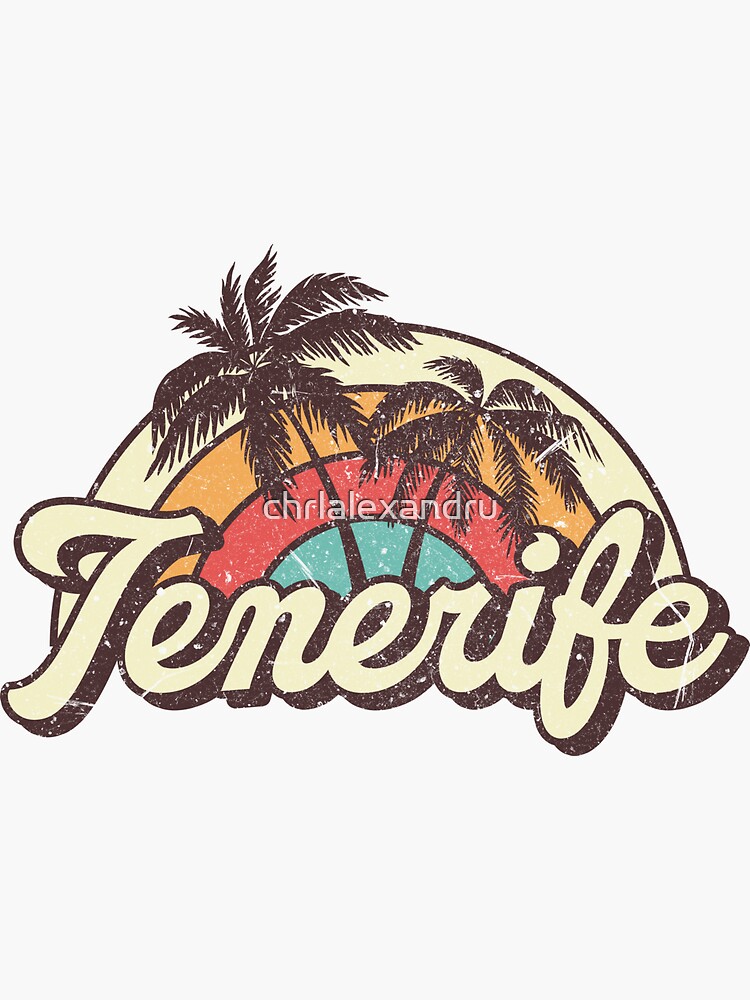 Thumbnail 3 of 3, Sticker, Tenerife designed and sold by chrlalexandru.