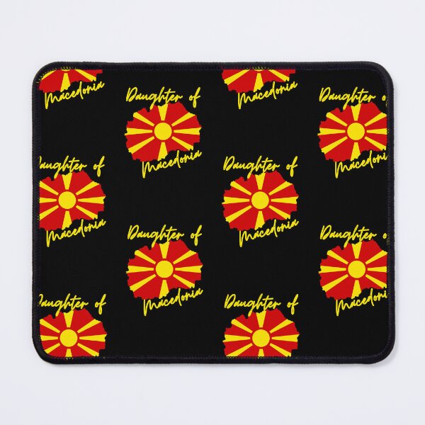 Item preview, Daughter of Macedonia Map Flag designed and sold by NovawayDirect.