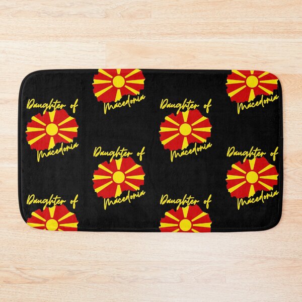 Item preview, Daughter of Macedonia Map Flag designed and sold by NovawayDirect.