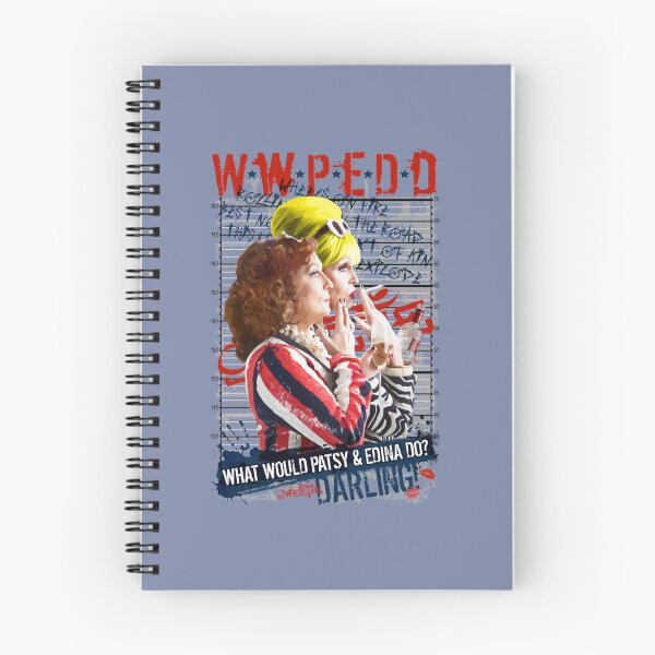 Item preview, Absolutamente fabuloso. AbFab. ¿Qué harían Patsy y Edina, cariño? WWPEDD. designed and sold by RudeCrudeUKs.