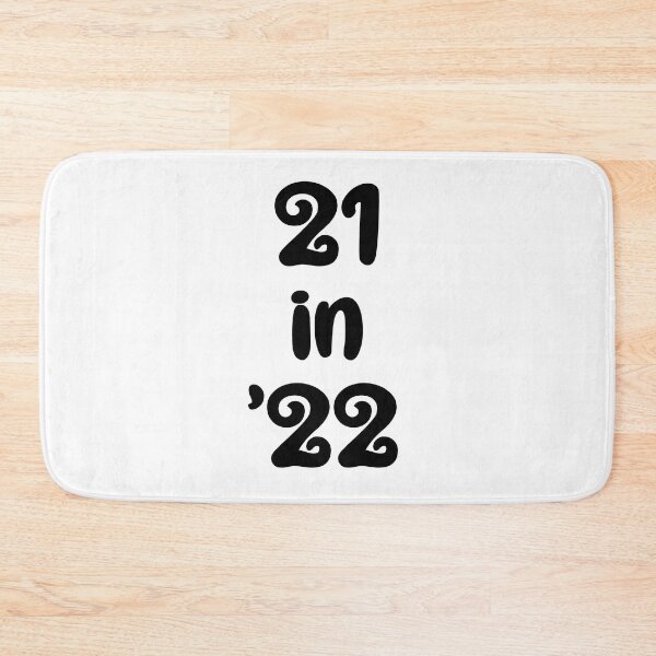 Item preview, 21 in 22  | 21st Birthday | Turning 21 in 2022 | 21st Birthday Gift designed and sold by Violet Treasures.