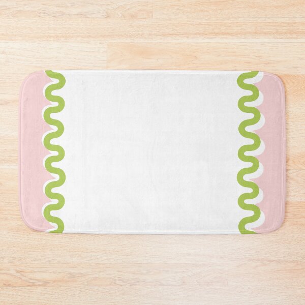 Artikelvorschau, Wavy Lines - White Pink Green entworfen und verkauft von technicolorable_art.