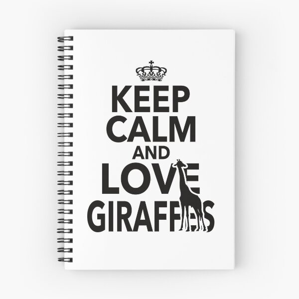 Item preview, Keep Calm And Love Giraffes Gift For Men Women Giraffe Lovers designed and sold by JooArtPrints  ★★★★★.
