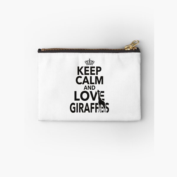 Item preview, Keep Calm And Love Giraffes Gift For Men Women Giraffe Lovers designed and sold by JooArtPrints  ★★★★★.