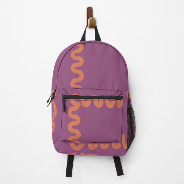 Item preview, Wavy Lines - Orange Purple designed and sold by technicolorable_art.