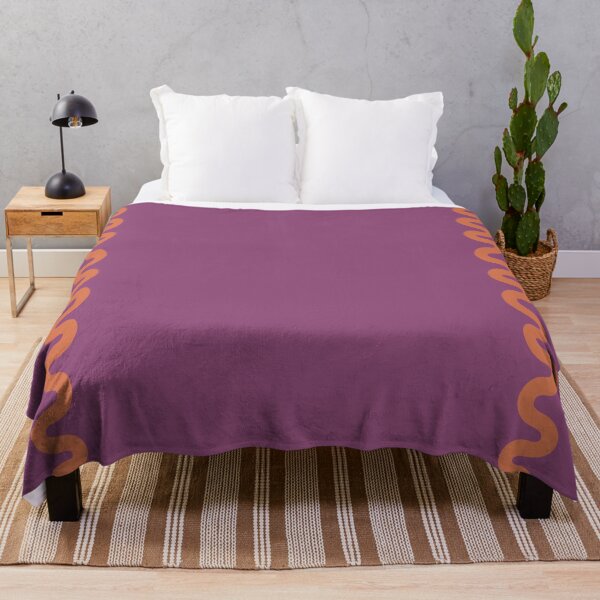 Item preview, Wavy Lines - Orange Purple designed and sold by technicolorable_art.