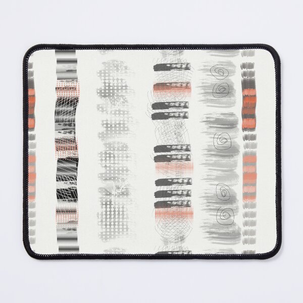 Item preview, Grey and copper grungy graphic stripes designed and sold by FerretSteph.