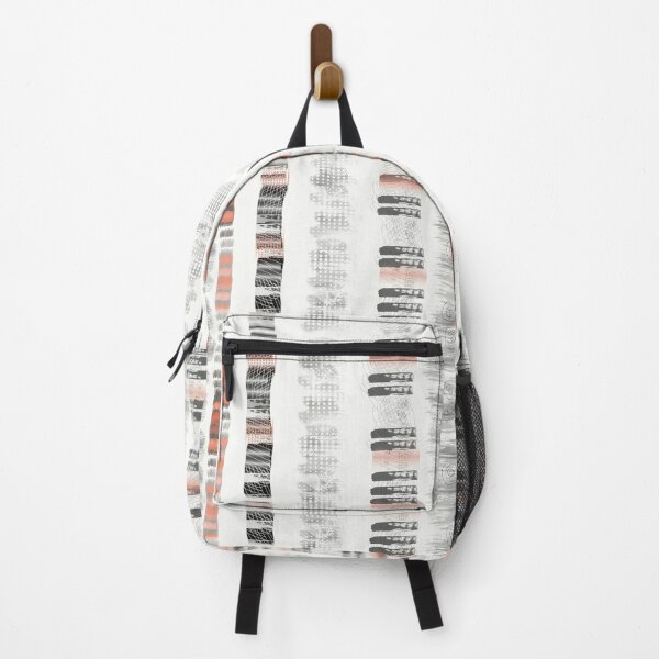 Item preview, Grey and copper grungy graphic stripes designed and sold by FerretSteph.