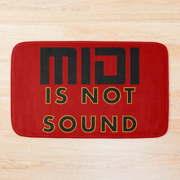 Item preview, MIDI is not sound - funny music designed and sold by CocoCat38.