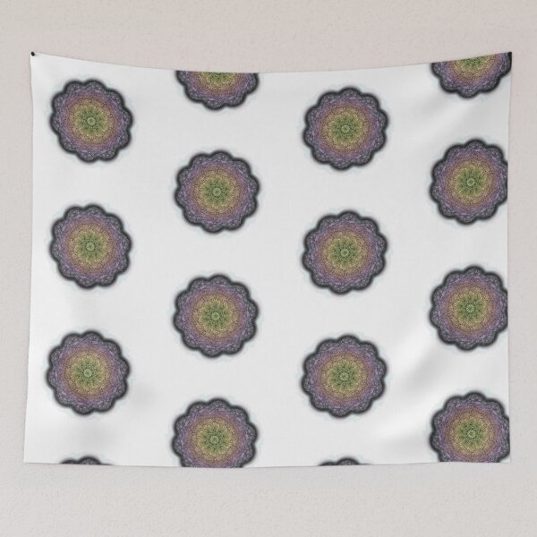 Item preview, Rainbow Smudge Mandala  designed and sold by BoredLlamaShop.