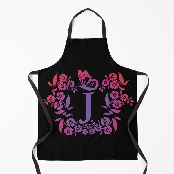 Item preview, Ornamental Letter J, Purple And Red Heart Butterfly, Gold Monogram Ornament designed and sold by PROMEN Creativity.