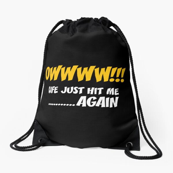 Item preview, Owww!! Life Just Hit Me Again - Funny Life Quotes And Sayings designed and sold by WIZECROW.