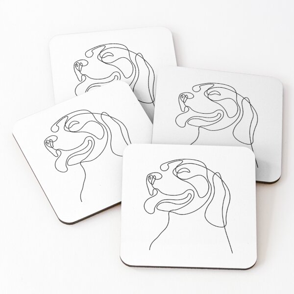 Item preview, One line Labrador. designed and sold by TheMoodyQueen.